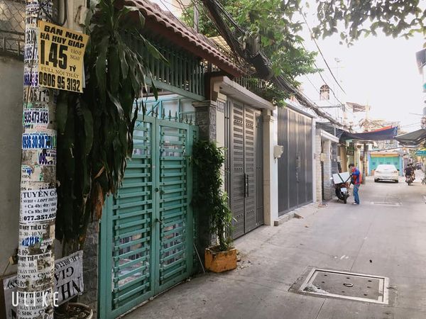 8 Tỷ X Sở Hữu Nhà 4 Tầng Kiên Cố, Sổ Hồng Riêng, Hẻm 1/ - Ảnh 1